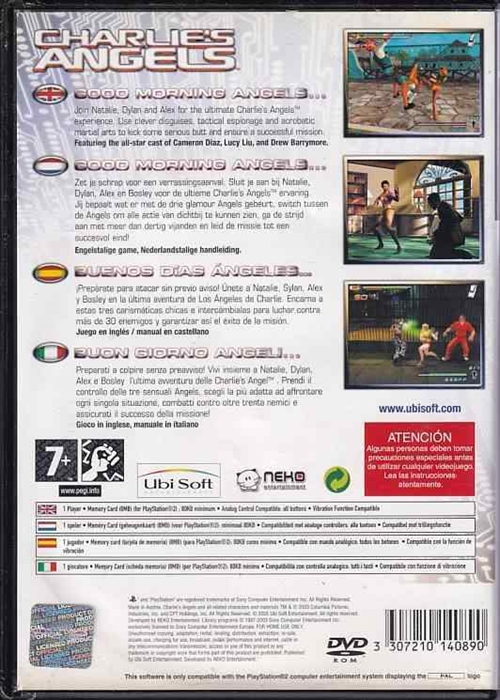 Charlies Angels - PS2 (B Grade) (Genbrug)